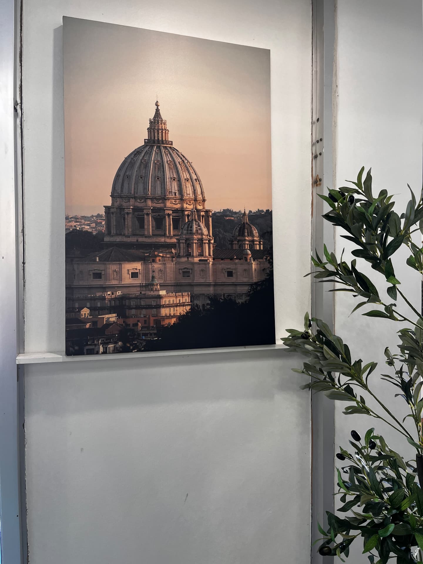 St. Peter's dome canvas